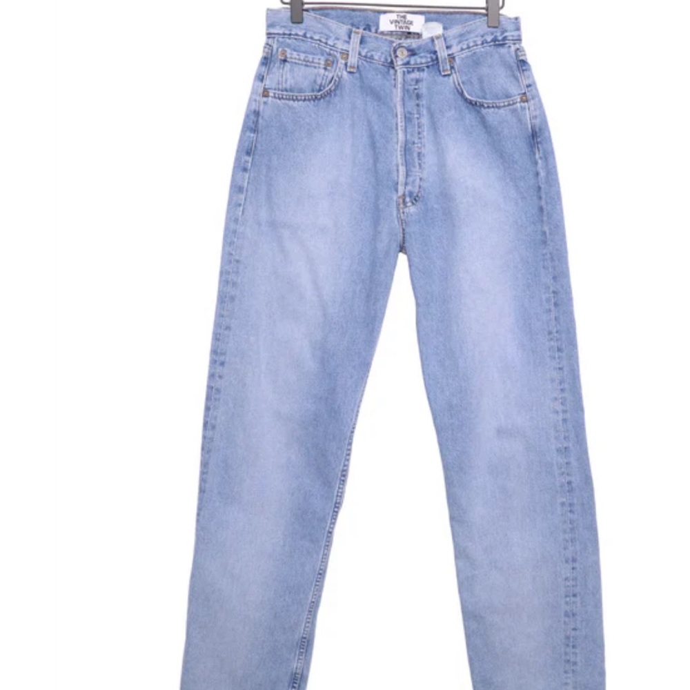 Classic Blue Straight Leg Jeans